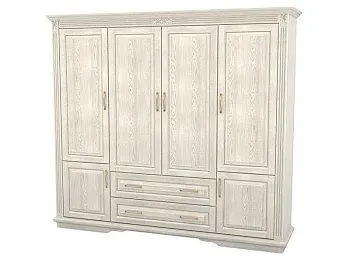 Шкаф Палермо (ясень), 4 створки